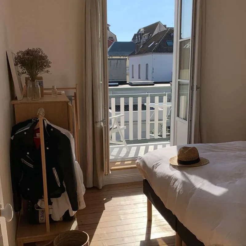 Balcon exposé sud-ouest de la chambre parentale, Cassiopée