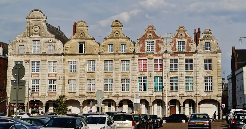 Giebelfassaden an der Grand-Place in Arras