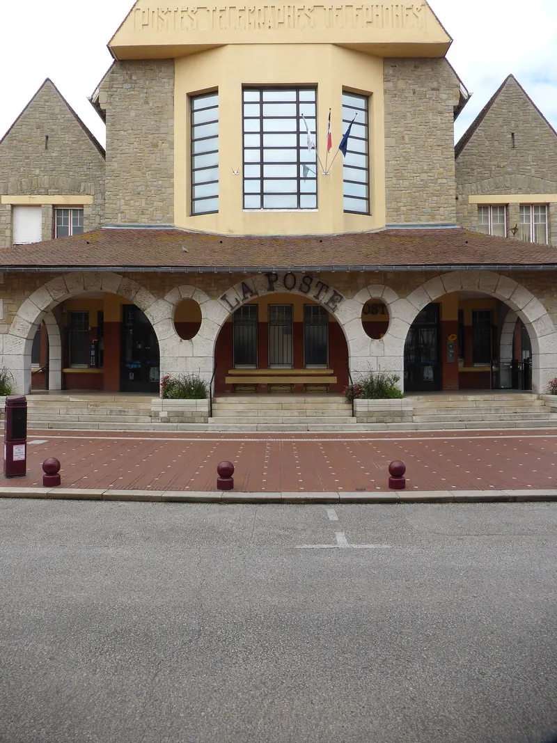 Das Art-déco-Postamt von Le Touquet, ein Werk von Jean Boissel