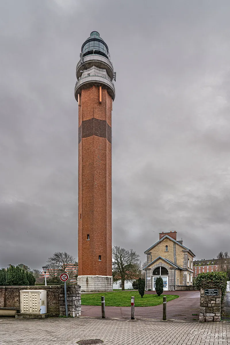The Canche lighthouse in Le Touquet-Paris-Plage