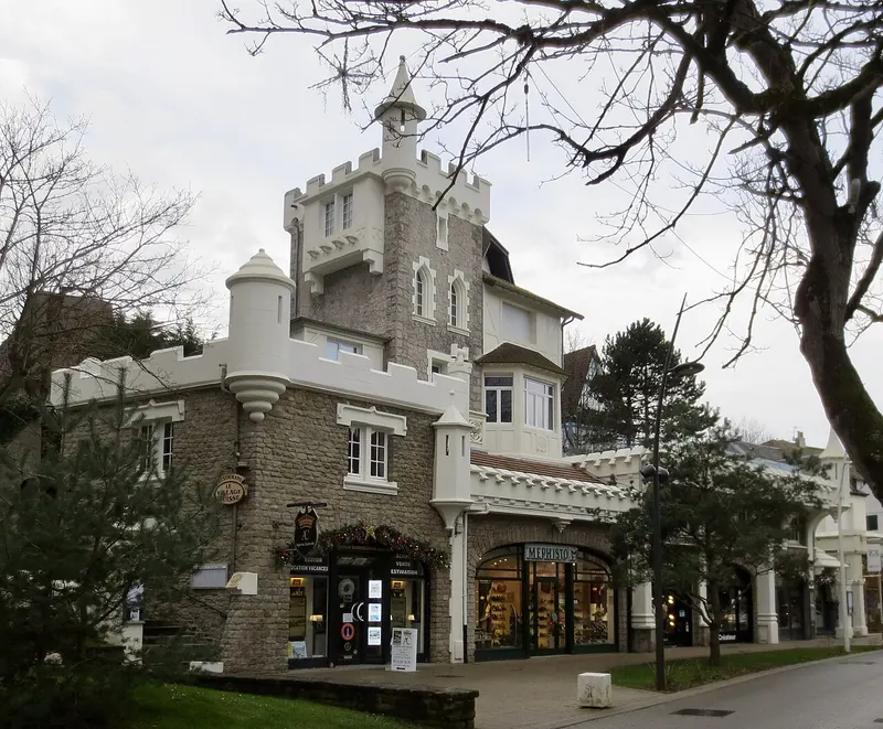The Village Suisse, turreted chalets on avenue Saint-Jean in Le Touquet