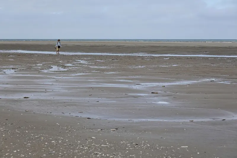 Het zandstrand van Le Touquet-Paris-Plage
