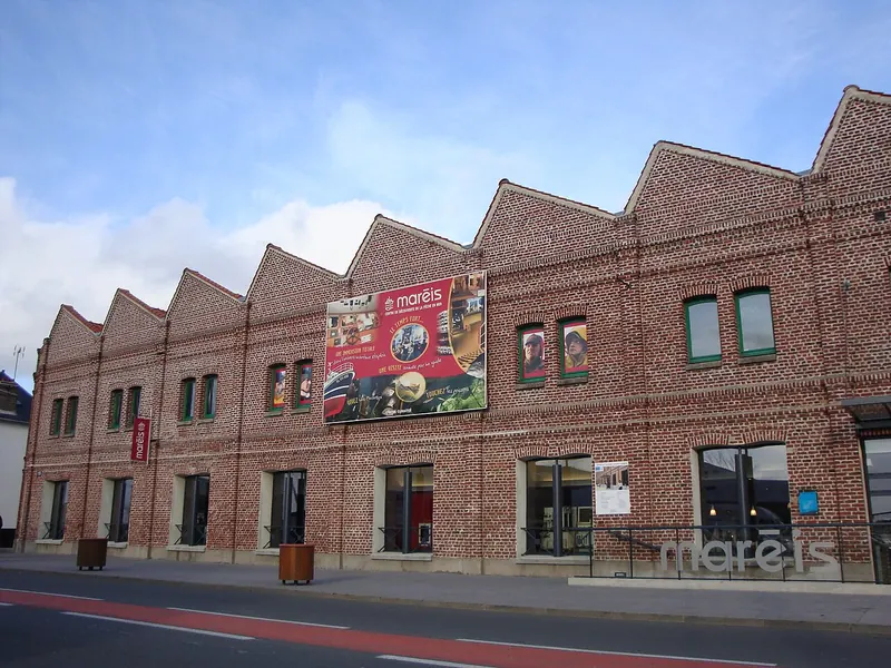 The Maréis building, the sea-fishing discovery centre in Étaples