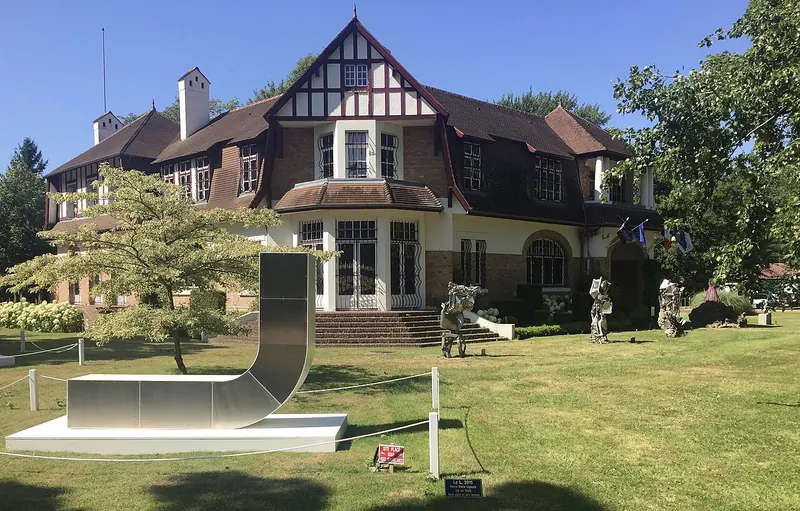 Villa Way Side, het museum van Le Touquet-Paris-Plage in het bos